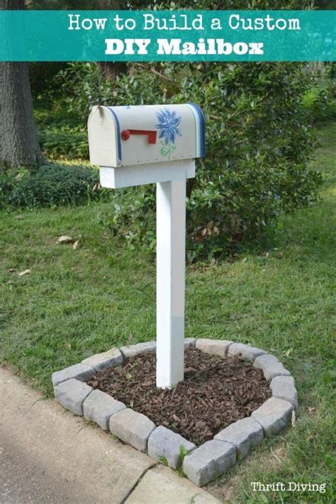 how to make a metal mail box|make your own post box.